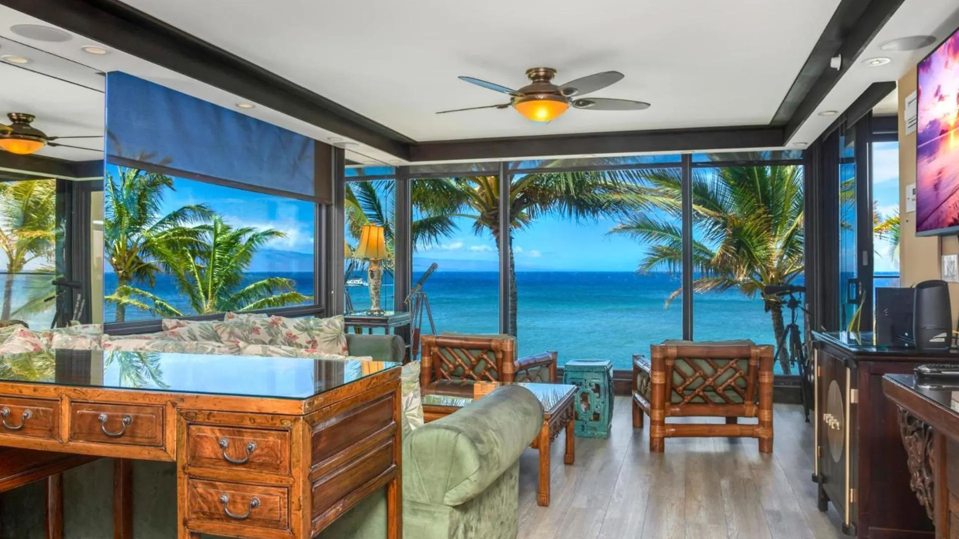 Kbm Resorts Free Car Mahana Mah-301 Gorgeous Ocean Front Kaanapali