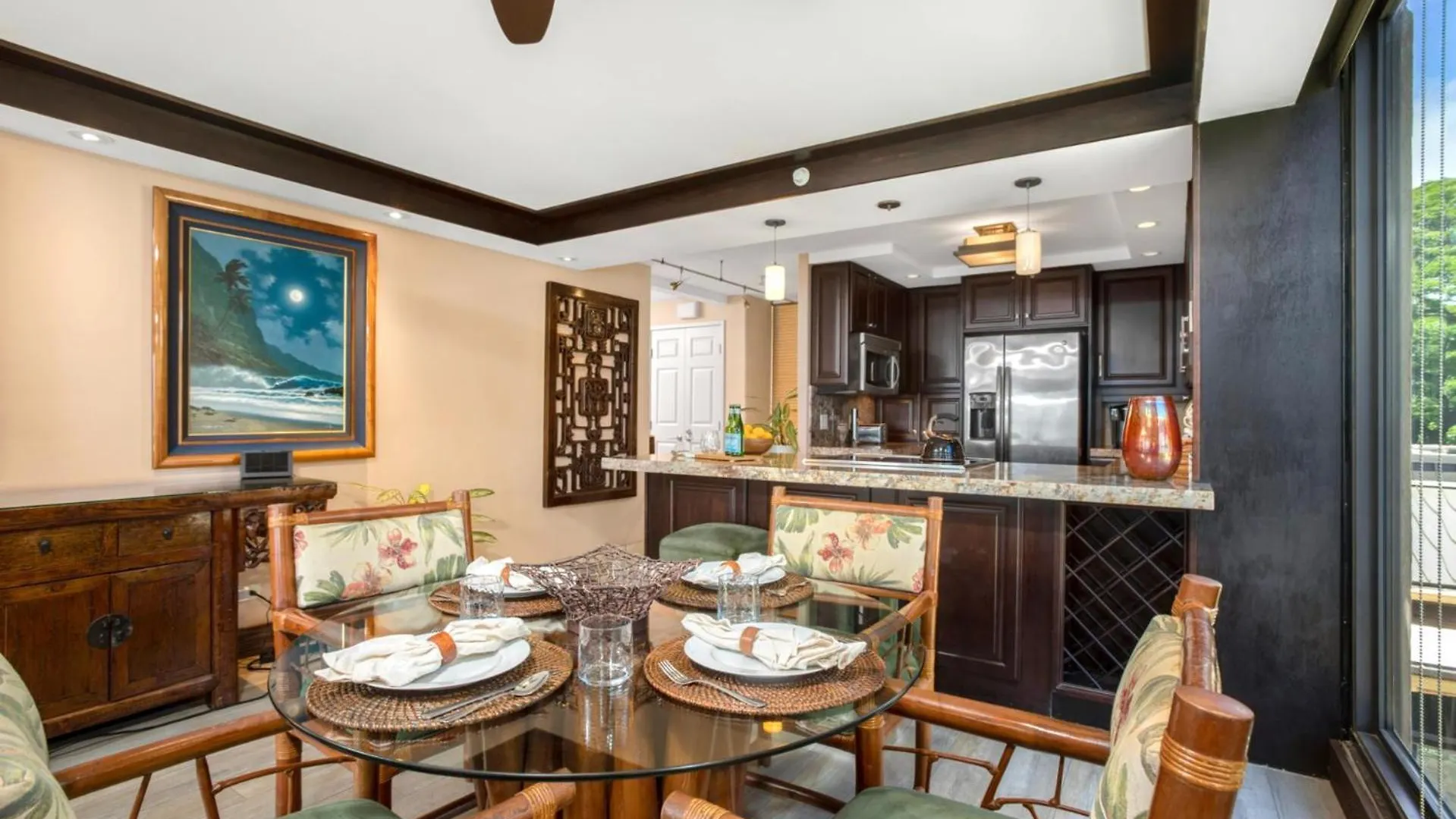 Kbm Resorts Free Car Mahana Oceanfront Gorgeous 2-Bedroom Condo Mah-301 0*, カアナパリ