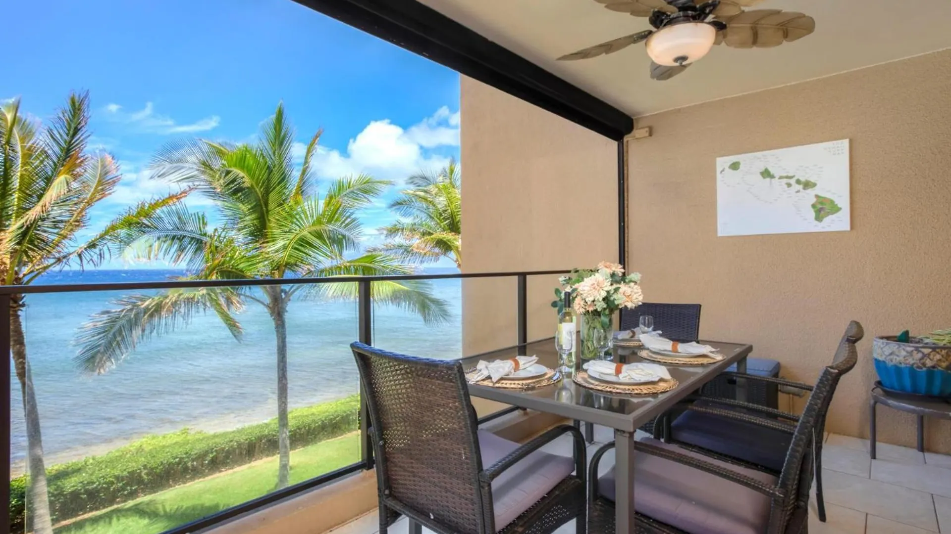 Kbm Resorts Free Car Mahana Oceanfront Gorgeous 2-Bedroom Condo Mah-301 アパート